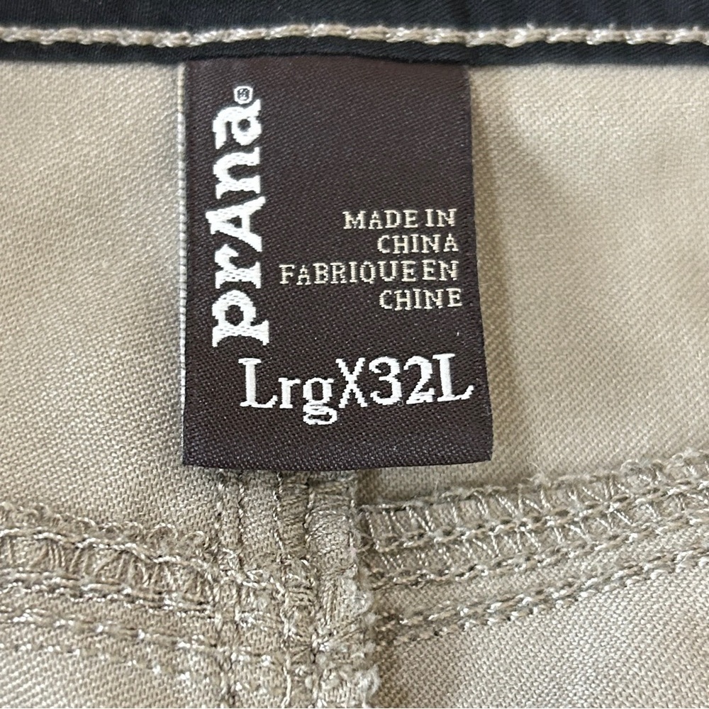 PRANA Men’s Stretch Zion Pant Il in Tan size  32 L - Picture 7 of 7